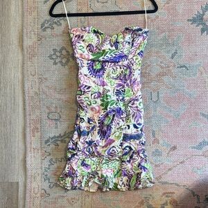 ZARA Strapless Mini Dress